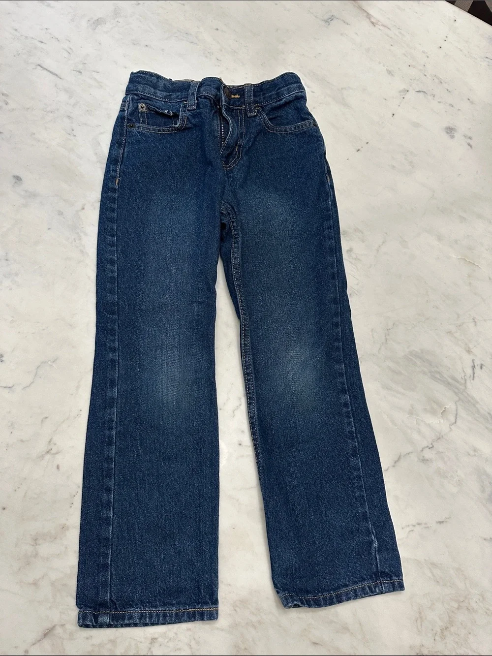 Cat & Jack Dark Blue Straight Leg Jeans boys size 7